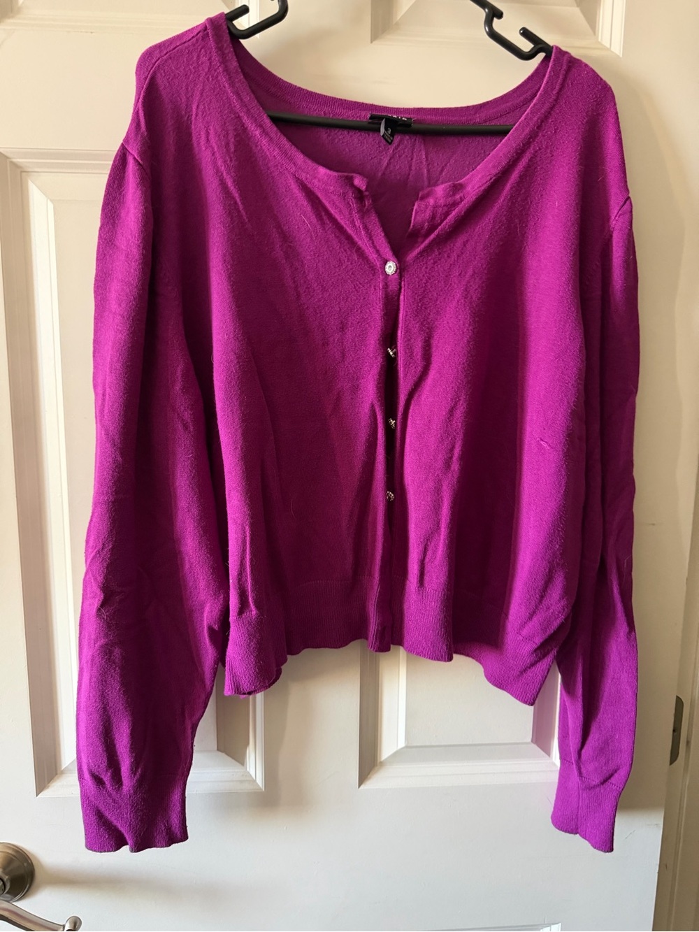 torrid Bright Fuchsia Button-Up Cardigan